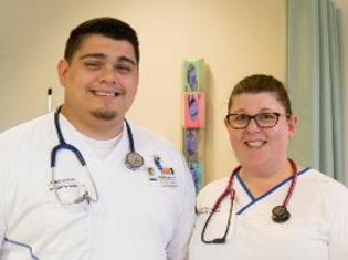 two nursing student